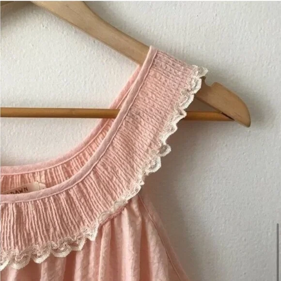 Christy Dawn “The Goldie” Dress, Petal Lace Pink Meadows Farm - Picture 4 of 5